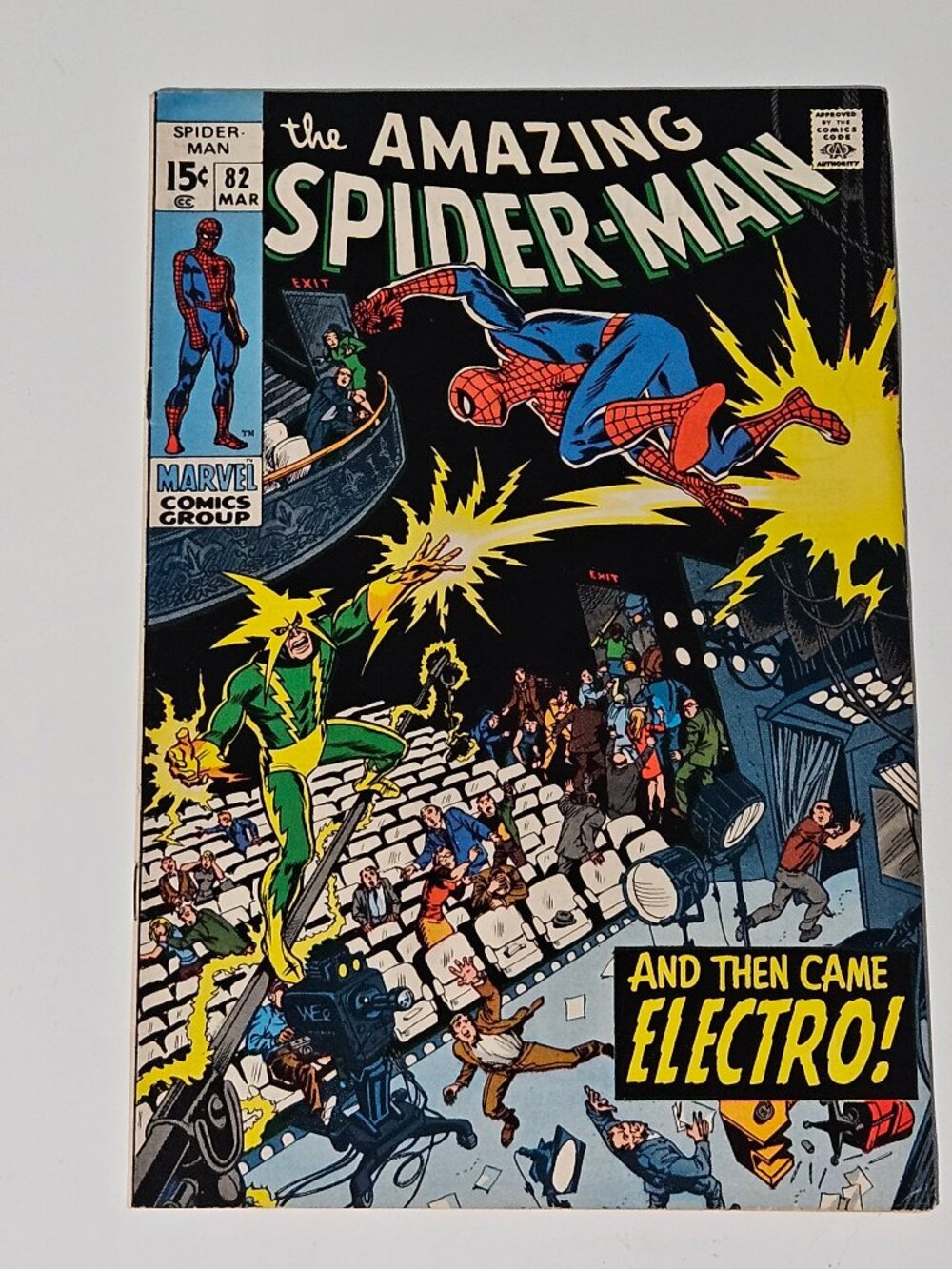 Amazing Spider-Man #82 (Marvel Comics, 1969) Electro App. - Stan Lee / Romita Sr
